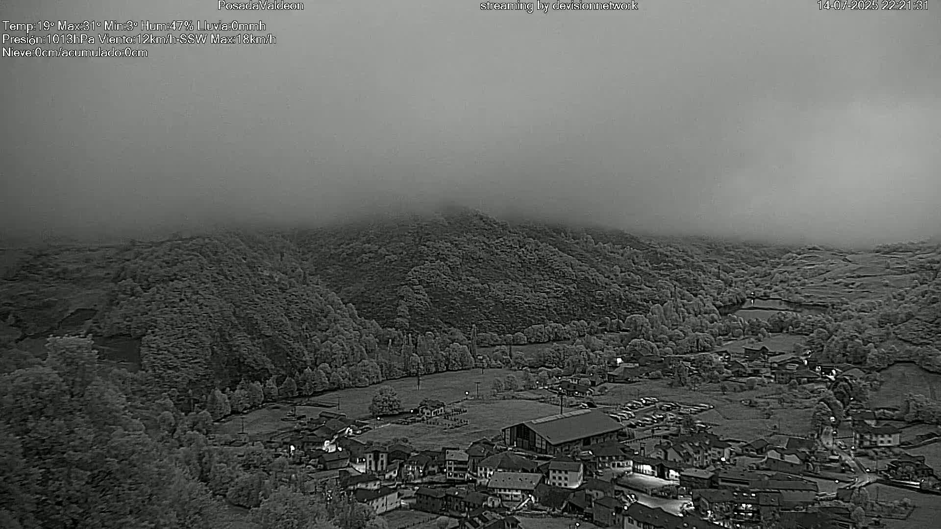 Picos de Europa Peaks & Posada de Valdeon Village  Live Cam - León, Castila&Leon, Spain