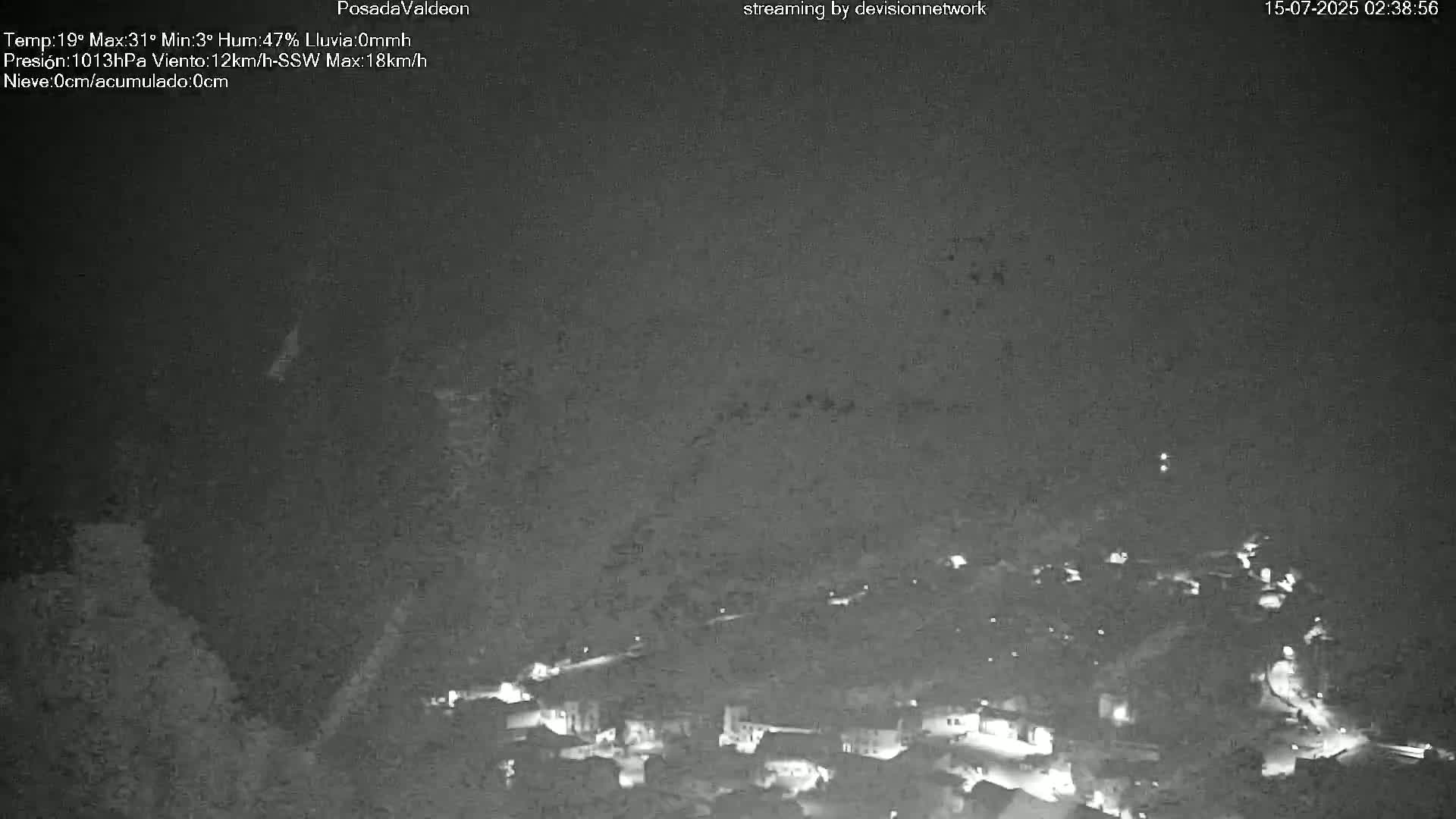 Picos de Europa Peaks & Posada de Valdeon Village  Live Cam - León, Castila&Leon, Spain