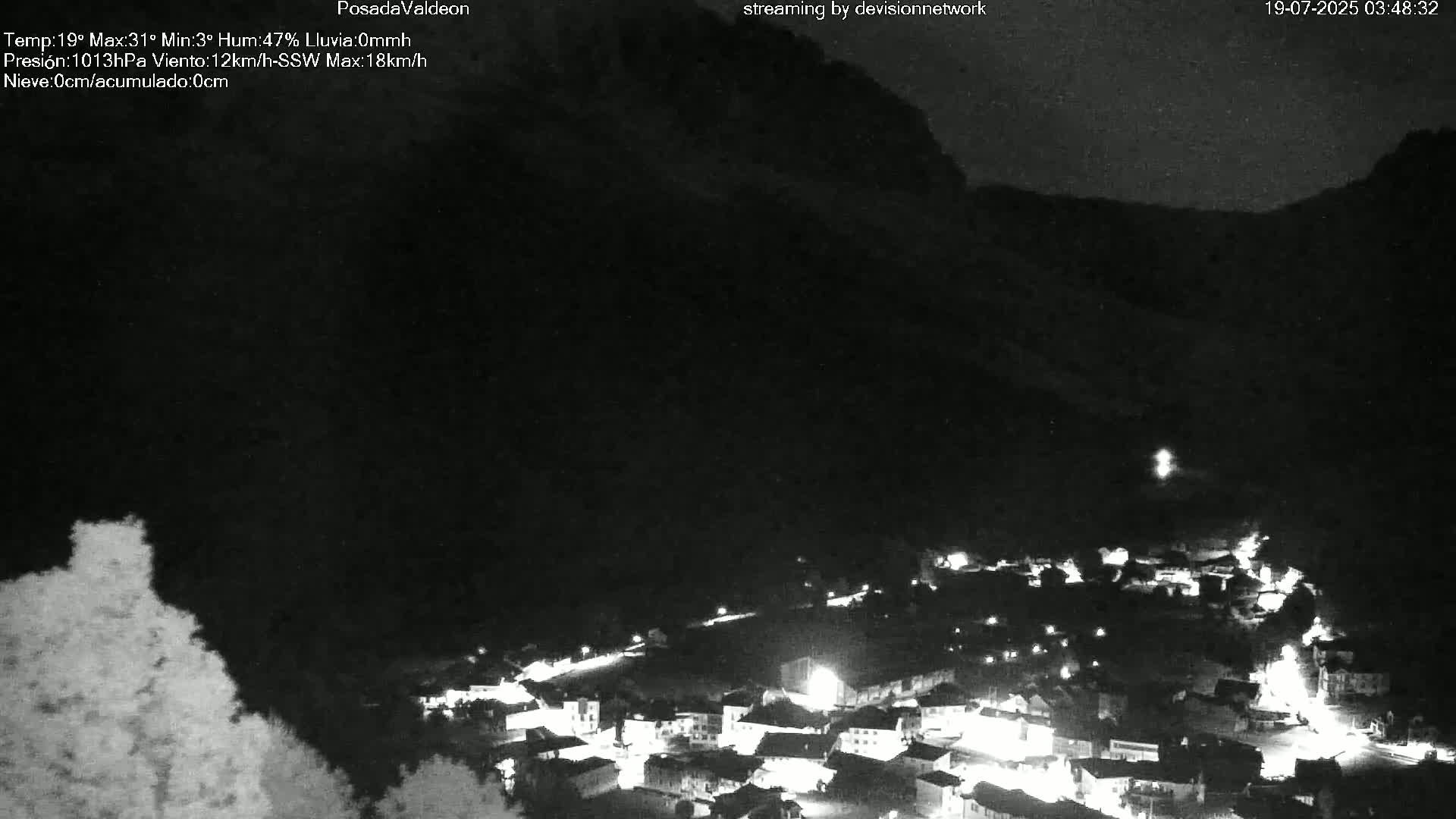 Picos de Europa Peaks & Posada de Valdeon Village  Live Cam - León, Castila&Leon, Spain