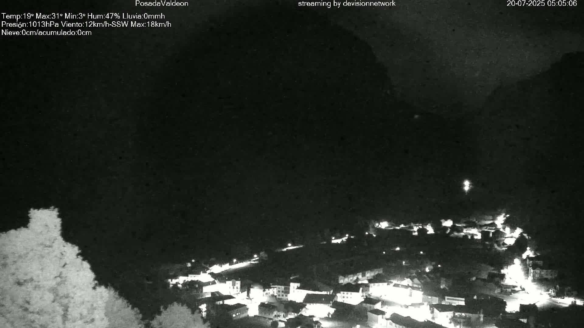 Picos de Europa Peaks & Posada de Valdeon Village  Live Cam - León, Castila&Leon, Spain