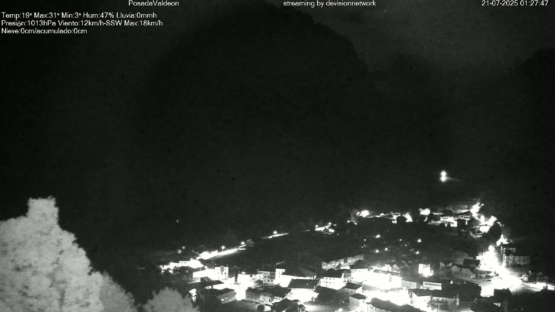 Picos de Europa Peaks & Posada de Valdeon Village  Live Cam - León, Castila&Leon, Spain