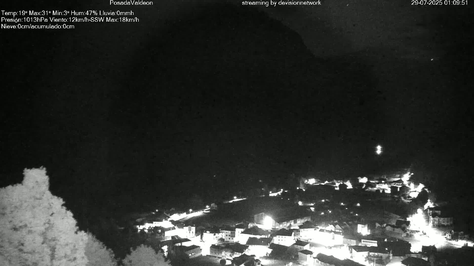 Picos de Europa Peaks & Posada de Valdeon Village  Live Cam - León, Castila&Leon, Spain