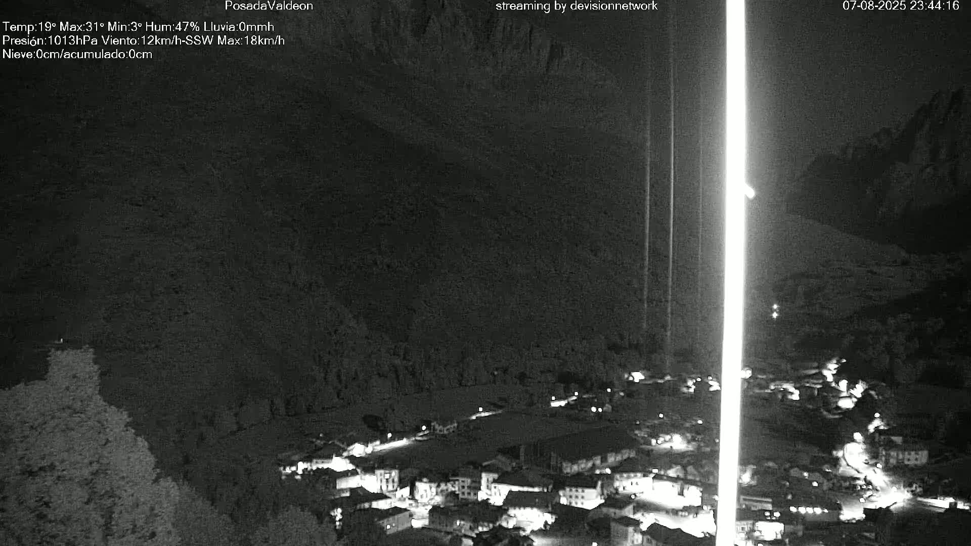 Picos de Europa Peaks & Posada de Valdeon Village  Live Cam - León, Castila&Leon, Spain
