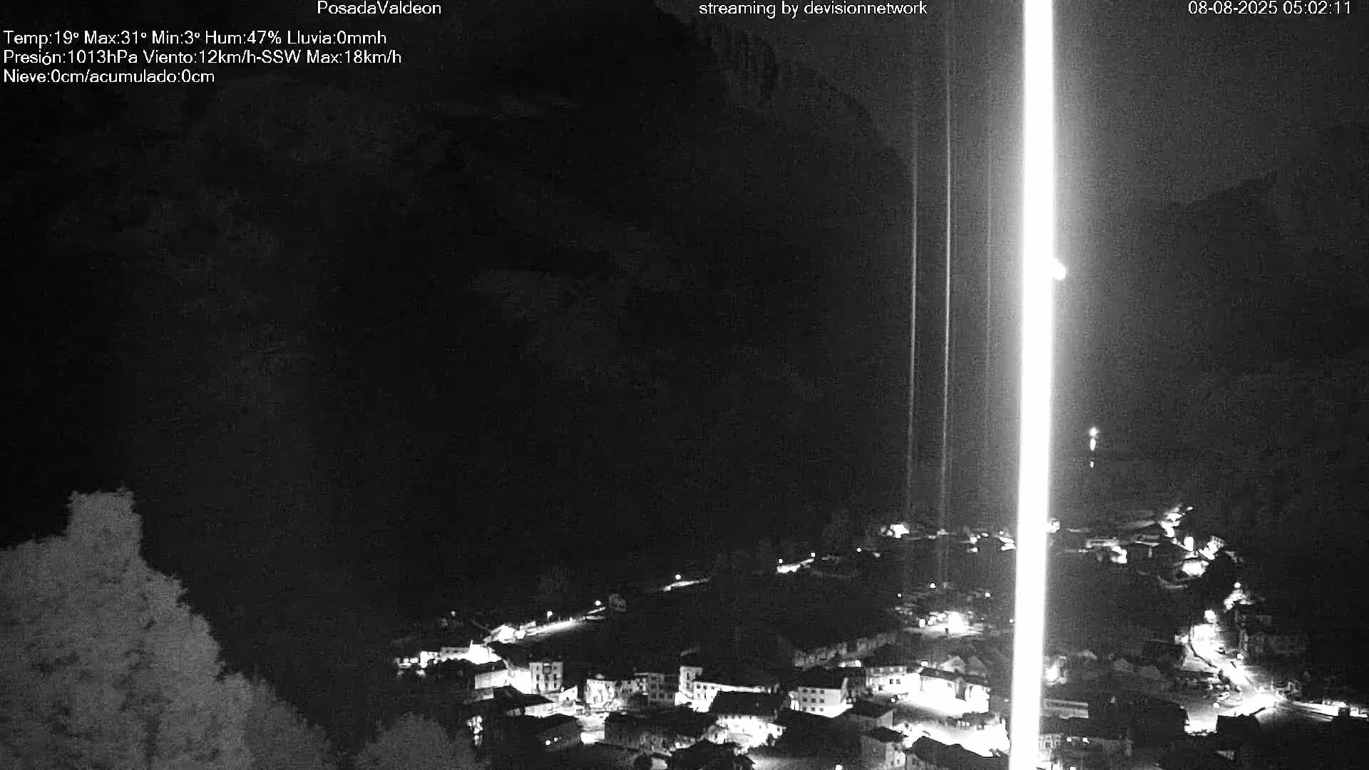 Picos de Europa Peaks & Posada de Valdeon Village  Live Cam - León, Castila&Leon, Spain