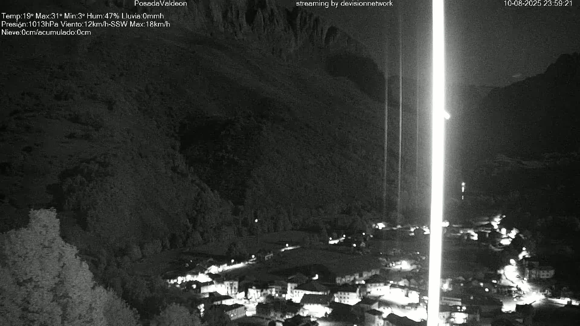Picos de Europa Peaks & Posada de Valdeon Village  Live Cam - León, Castila&Leon, Spain