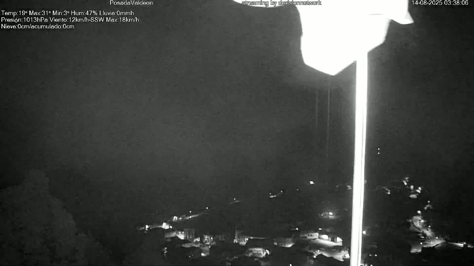 Picos de Europa Peaks & Posada de Valdeon Village  Live Cam - León, Castila&Leon, Spain
