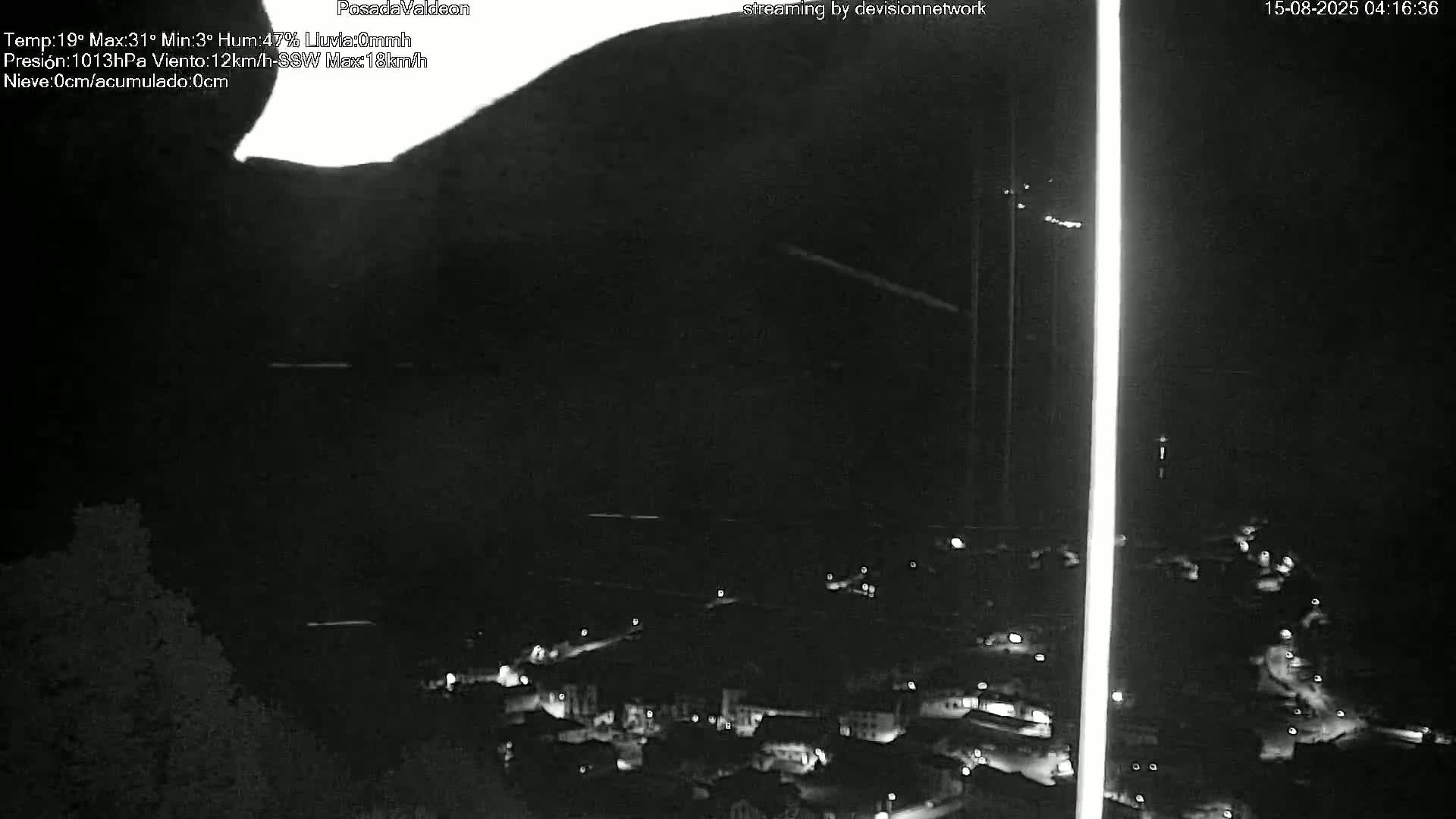 Picos de Europa Peaks & Posada de Valdeon Village  Live Cam - León, Castila&Leon, Spain