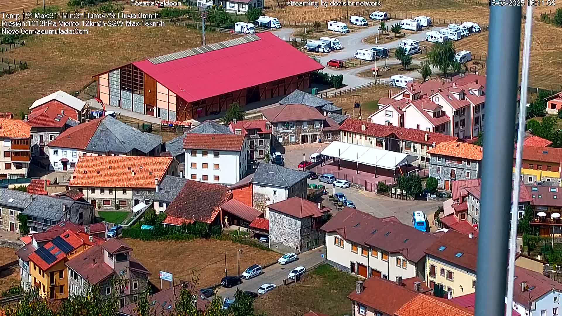 Picos de Europa Peaks & Posada de Valdeon Village  Live Cam - León, Castila&Leon, Spain