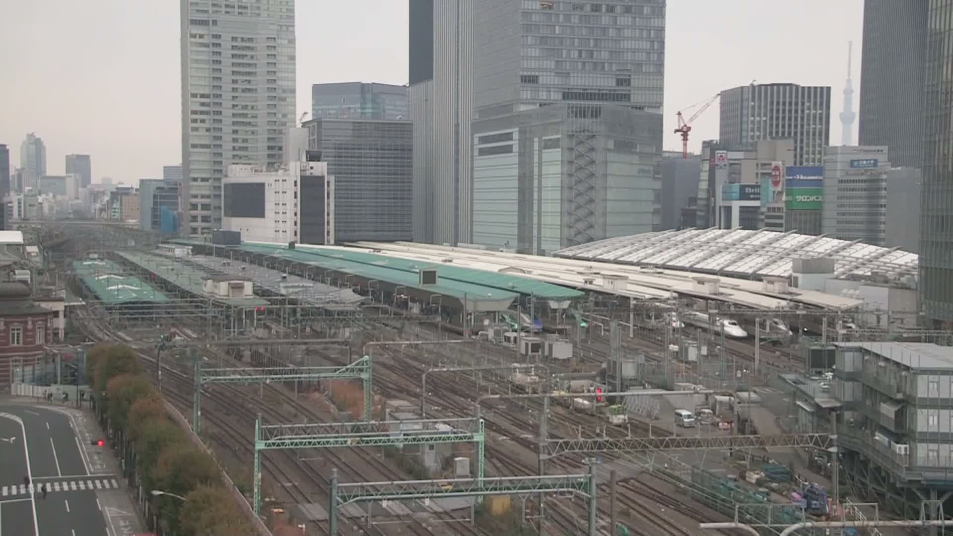 Tokyo Railway Station & Marunouchi Neighbourhood Live Cam - Marunouchi, Chiyoda-ku,Tokyo, Kantō, Honshu, Japan