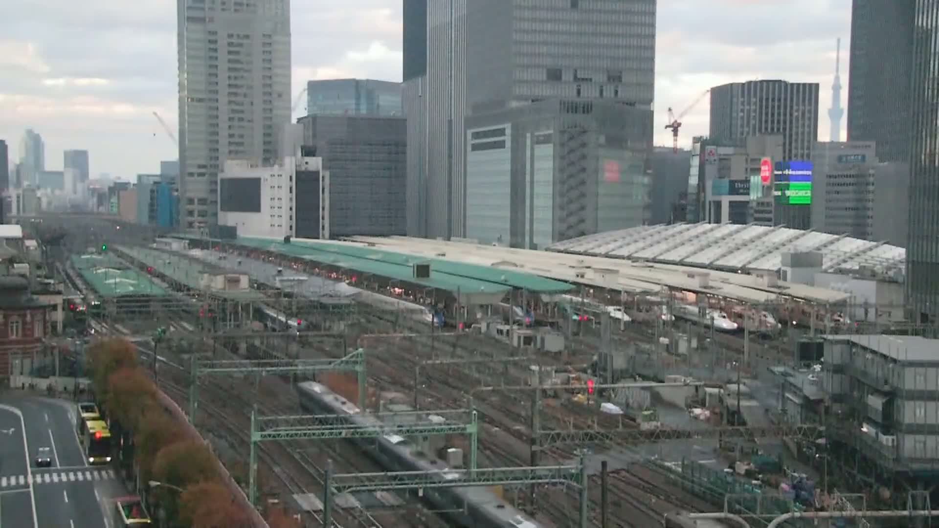 Tokyo Railway Station & Marunouchi Neighbourhood Live Cam - Marunouchi, Chiyoda-ku,Tokyo, Kantō, Honshu, Japan