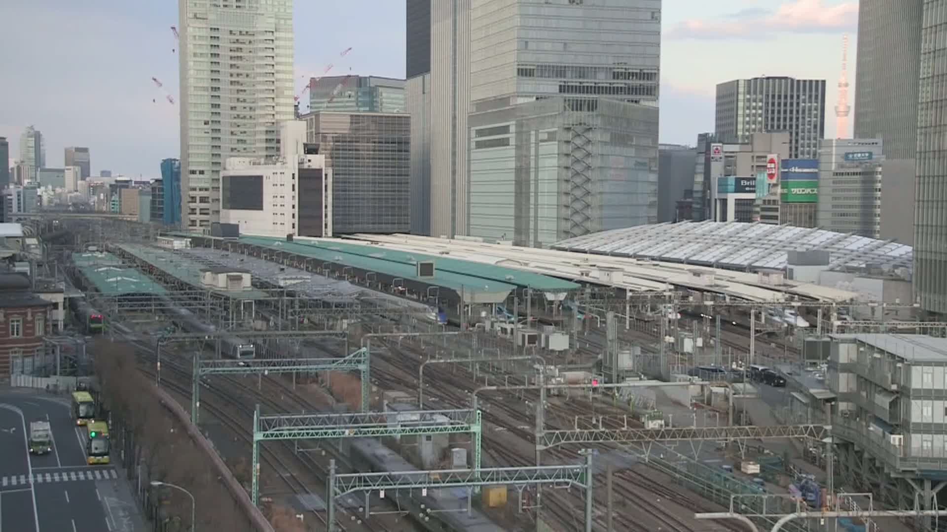 Tokyo Railway Station & Marunouchi Neighbourhood Live Cam - Marunouchi, Chiyoda-ku,Tokyo, Kantō, Honshu, Japan