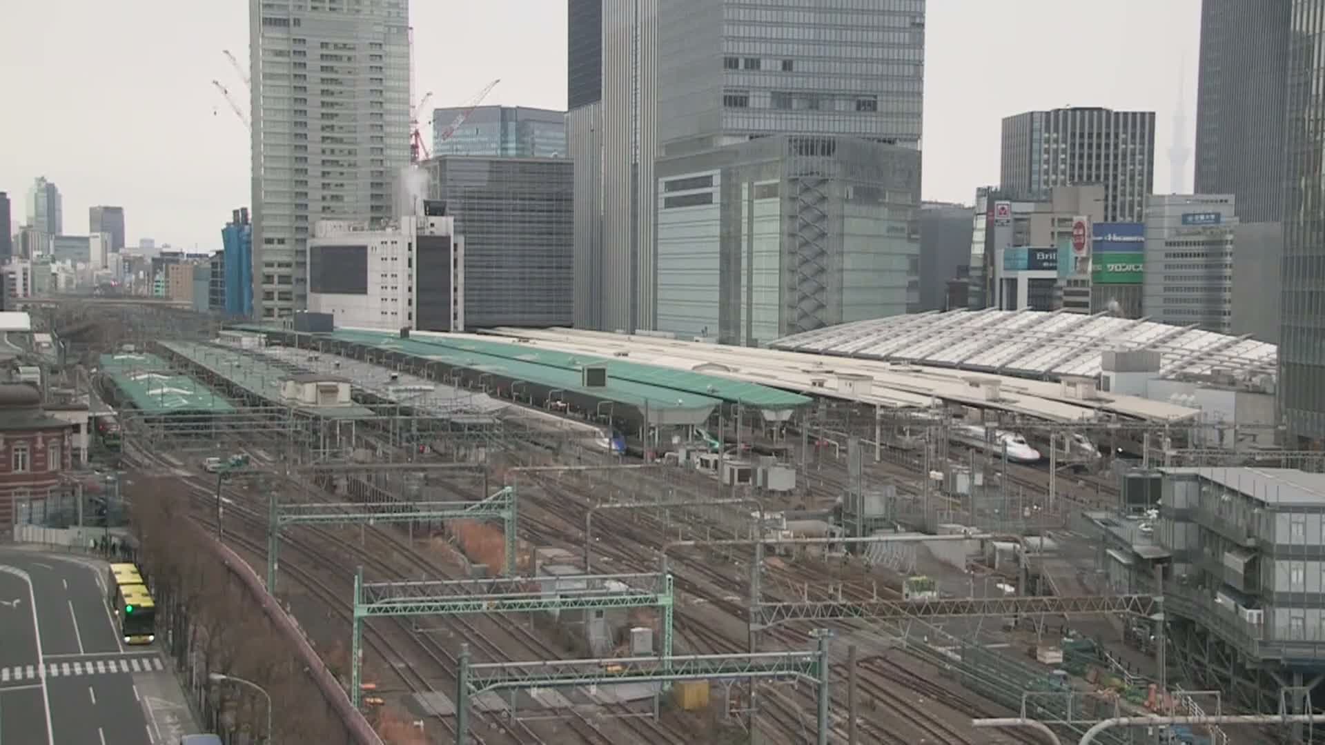 Tokyo Railway Station & Marunouchi Neighbourhood Live Cam - Marunouchi, Chiyoda-ku,Tokyo, Kantō, Honshu, Japan
