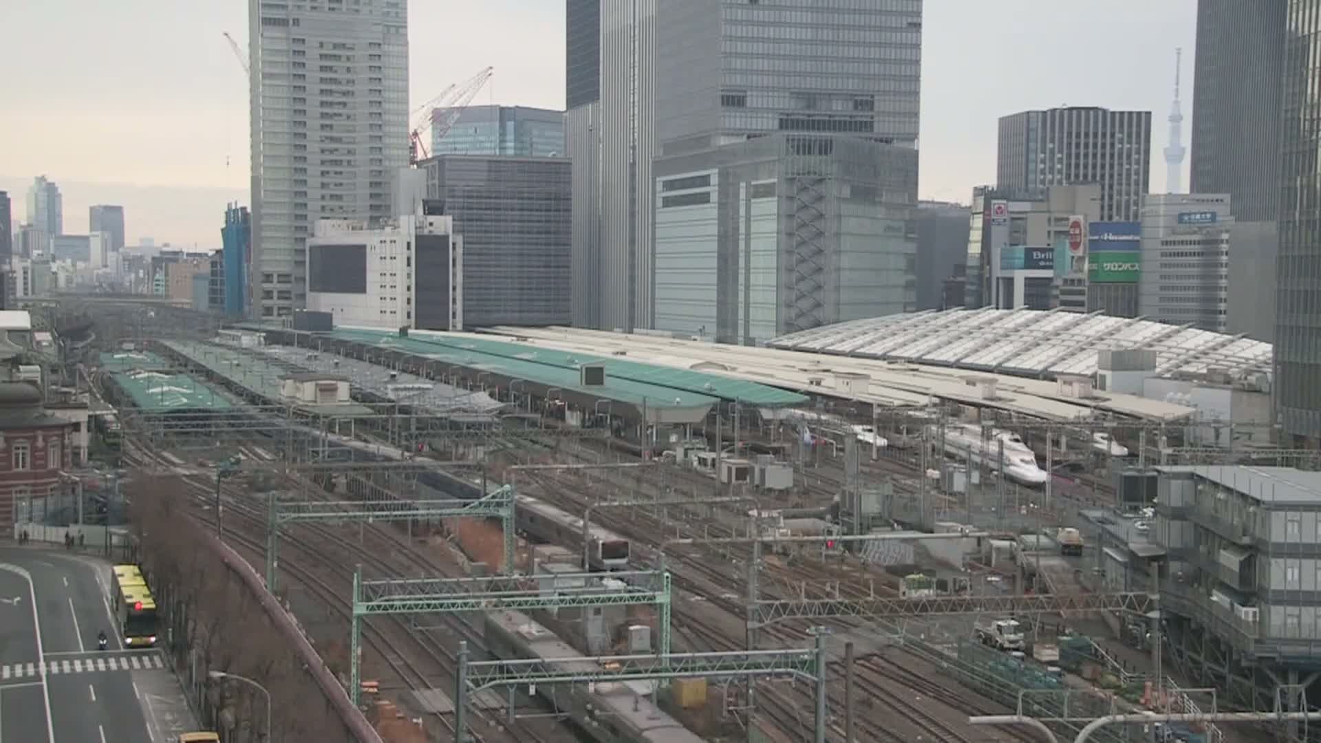 Tokyo Railway Station & Marunouchi Neighbourhood Live Cam - Marunouchi, Chiyoda-ku,Tokyo, Kantō, Honshu, Japan