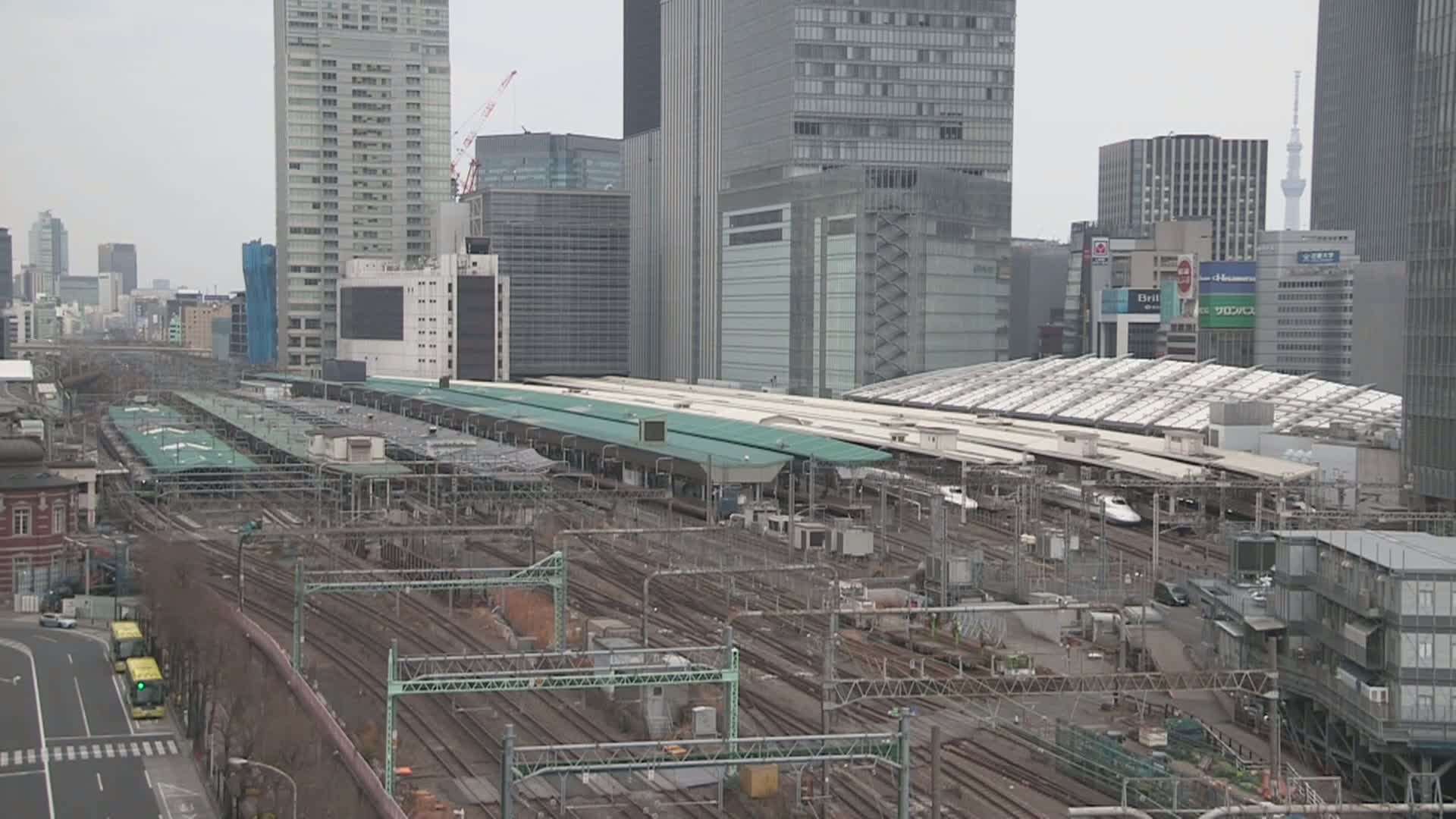 Tokyo Railway Station & Marunouchi Neighbourhood Live Cam - Marunouchi, Chiyoda-ku,Tokyo, Kantō, Honshu, Japan