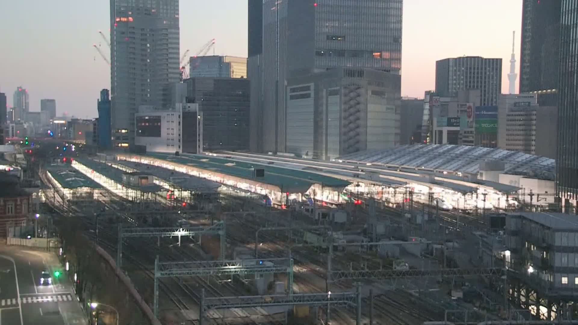 Tokyo Railway Station & Marunouchi Neighbourhood Live Cam - Marunouchi, Chiyoda-ku,Tokyo, Kantō, Honshu, Japan