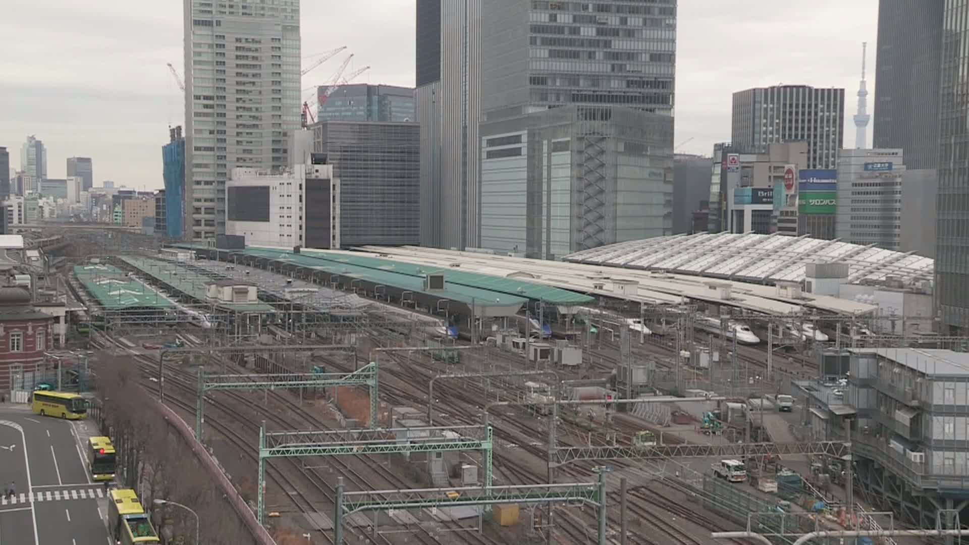 Tokyo Railway Station & Marunouchi Neighbourhood Live Cam - Marunouchi, Chiyoda-ku,Tokyo, Kantō, Honshu, Japan