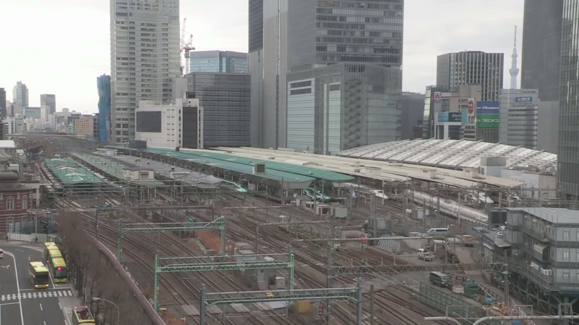Tokyo Railway Station & Marunouchi Neighbourhood Live Cam - Marunouchi, Chiyoda-ku,Tokyo, Kantō, Honshu, Japan