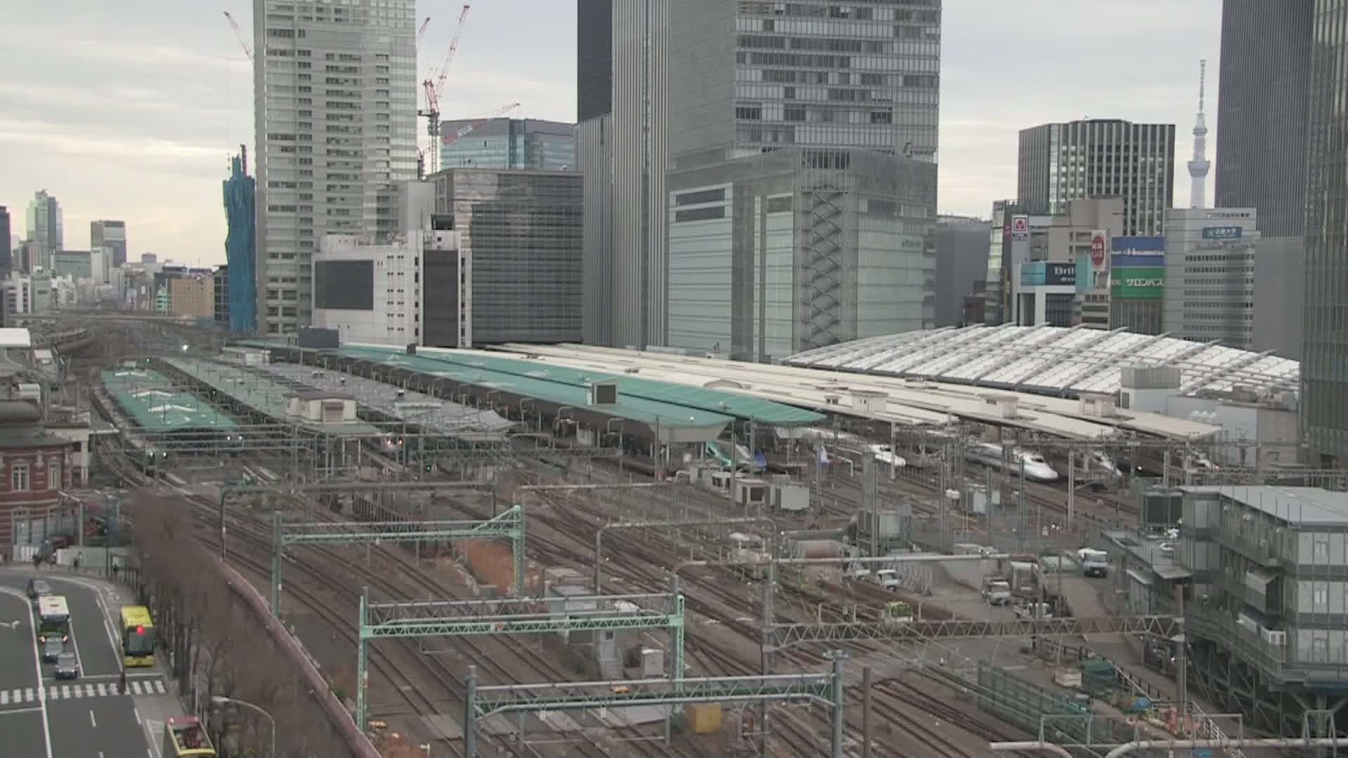 Tokyo Railway Station & Marunouchi Neighbourhood Live Cam - Marunouchi, Chiyoda-ku,Tokyo, Kantō, Honshu, Japan