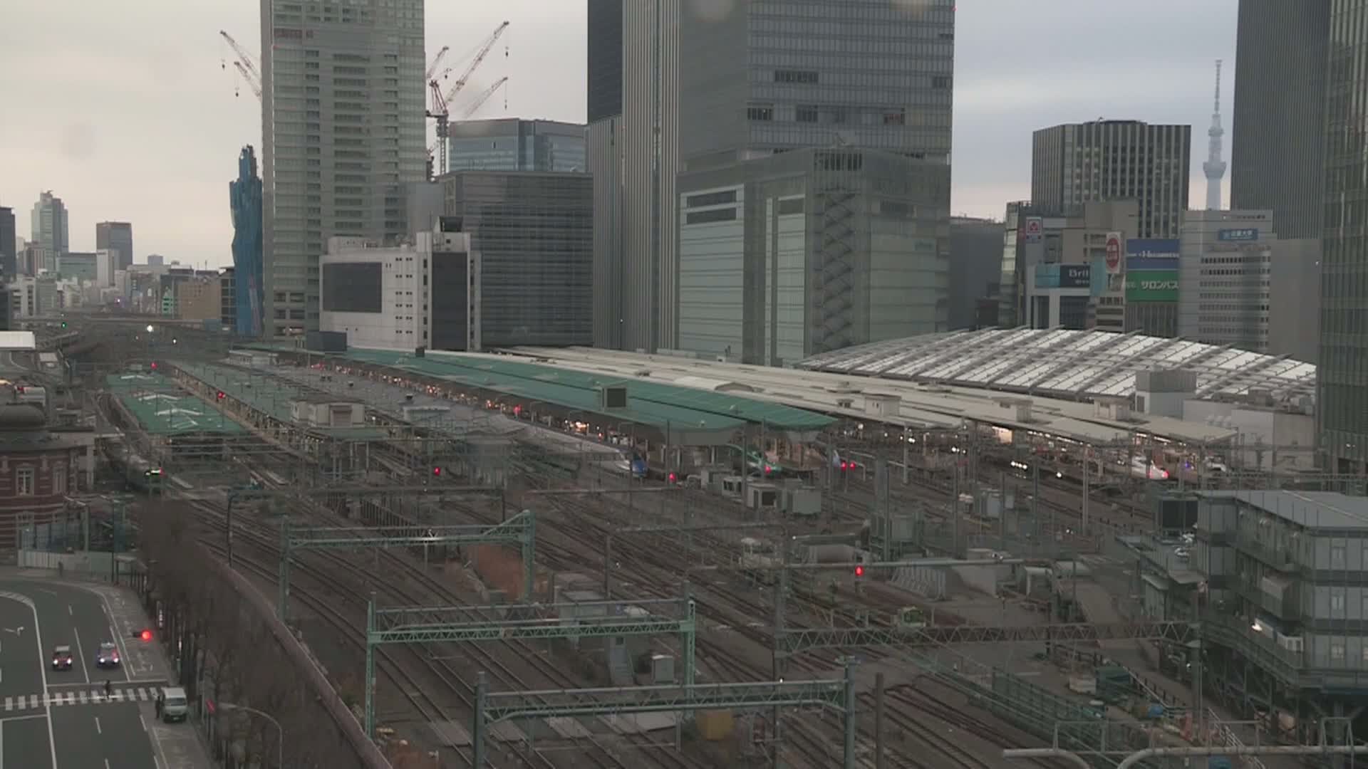 Tokyo Railway Station & Marunouchi Neighbourhood Live Cam - Marunouchi, Chiyoda-ku,Tokyo, Kantō, Honshu, Japan