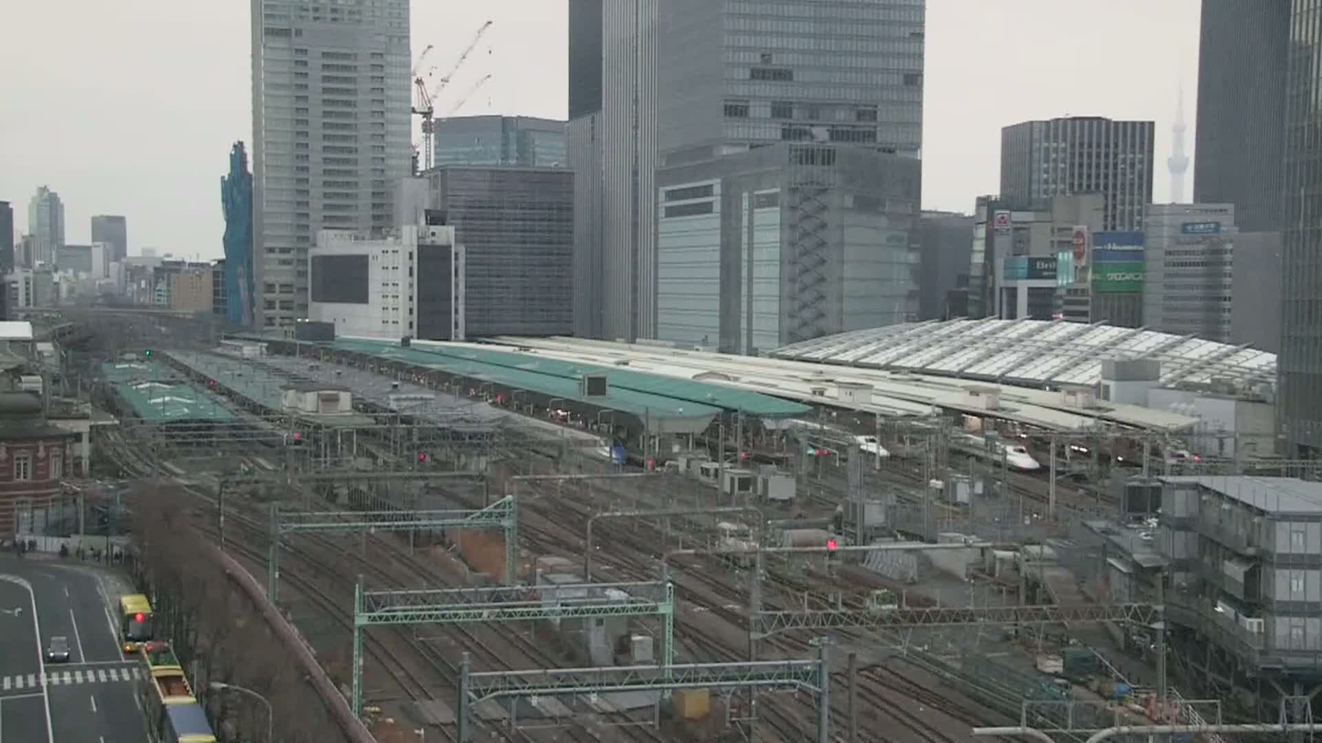 Tokyo Railway Station & Marunouchi Neighbourhood Live Cam - Marunouchi, Chiyoda-ku,Tokyo, Kantō, Honshu, Japan