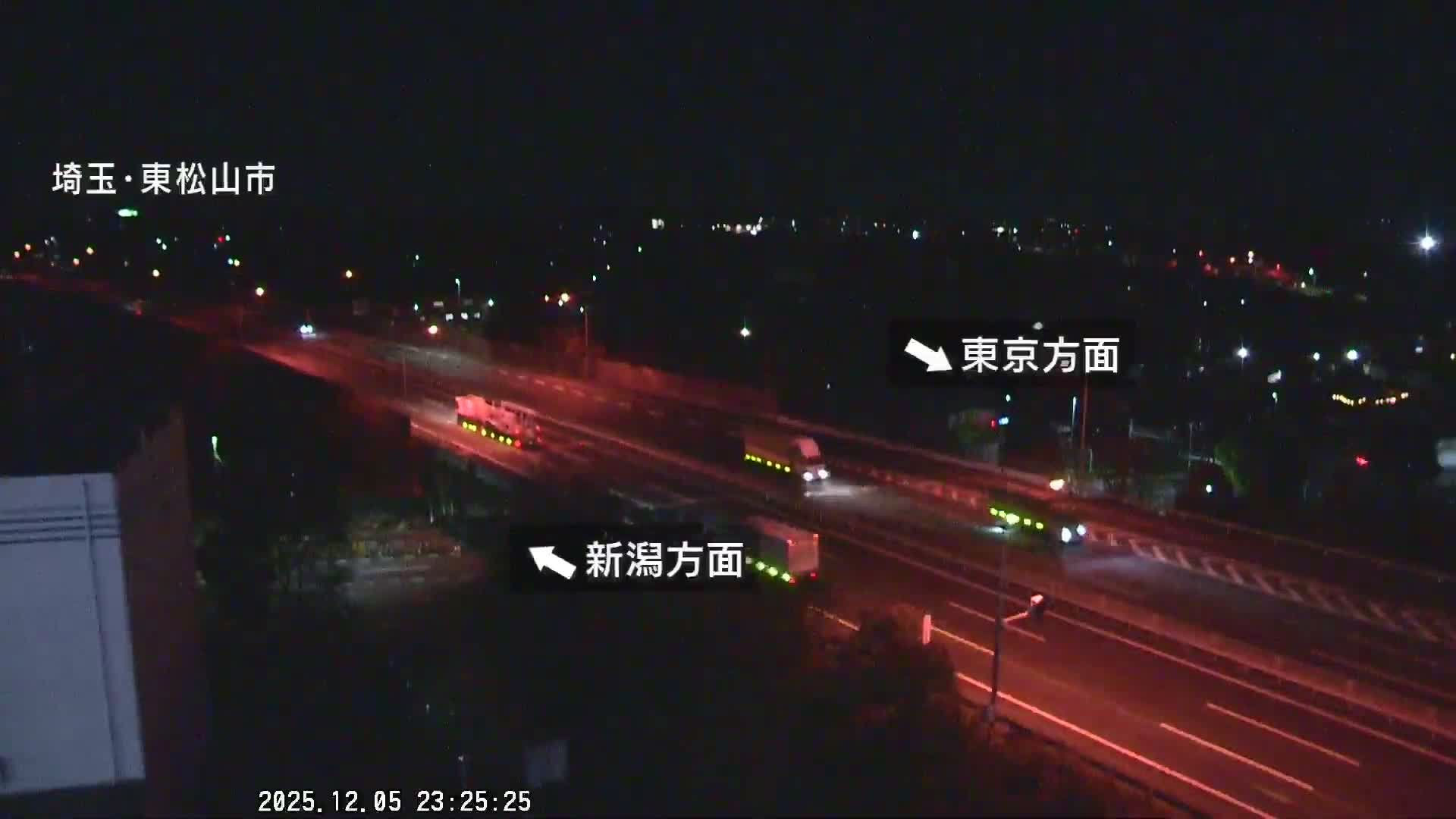Saitama, Higashimatsuyama City & Kan-Etsu Expressway Higashimatsuyama Intersection Area ( 埼玉県東松山市・関越自動車道東松山交差点付近 )  Live Cam - Ishibashi, Higashimatsuyama Shi, Saitama, Kantō, Honshu, Japan