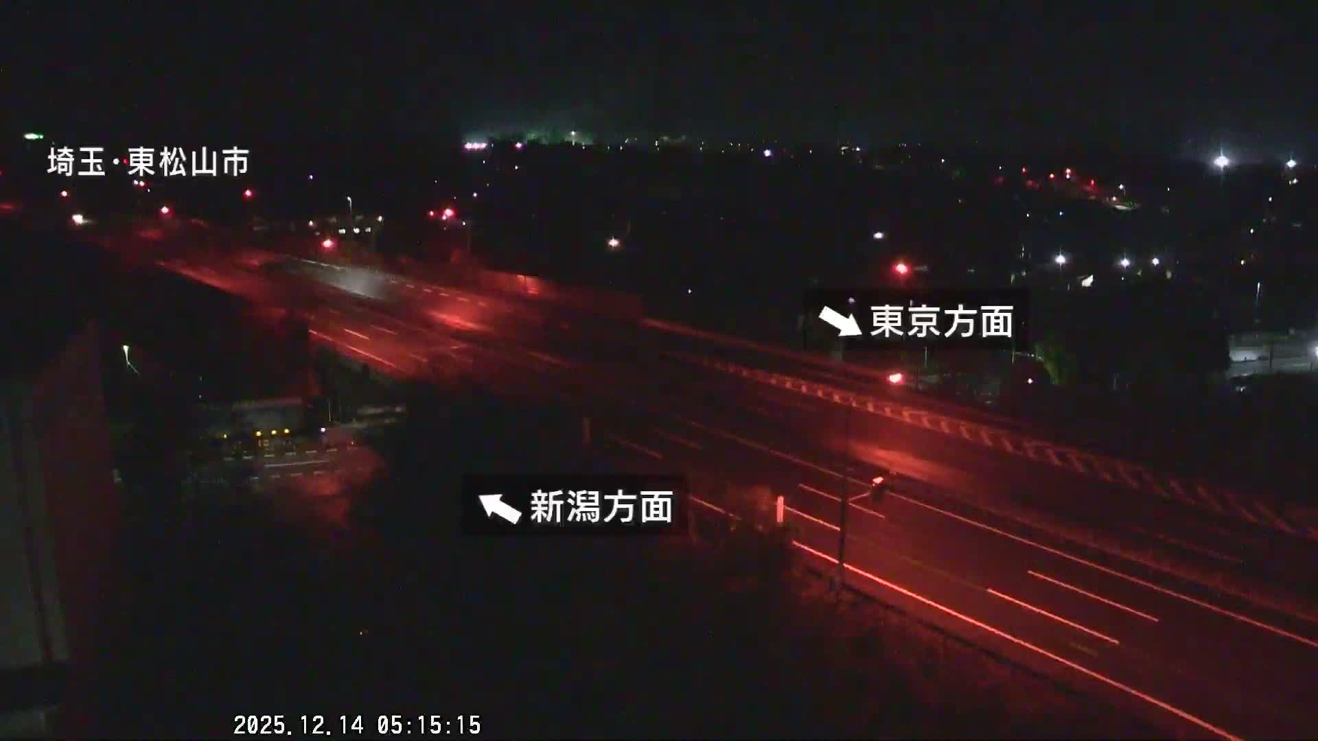 Saitama, Higashimatsuyama City & Kan-Etsu Expressway Higashimatsuyama Intersection Area ( 埼玉県東松山市・関越自動車道東松山交差点付近 )  Live Cam - Ishibashi, Higashimatsuyama Shi, Saitama, Kantō, Honshu, Japan