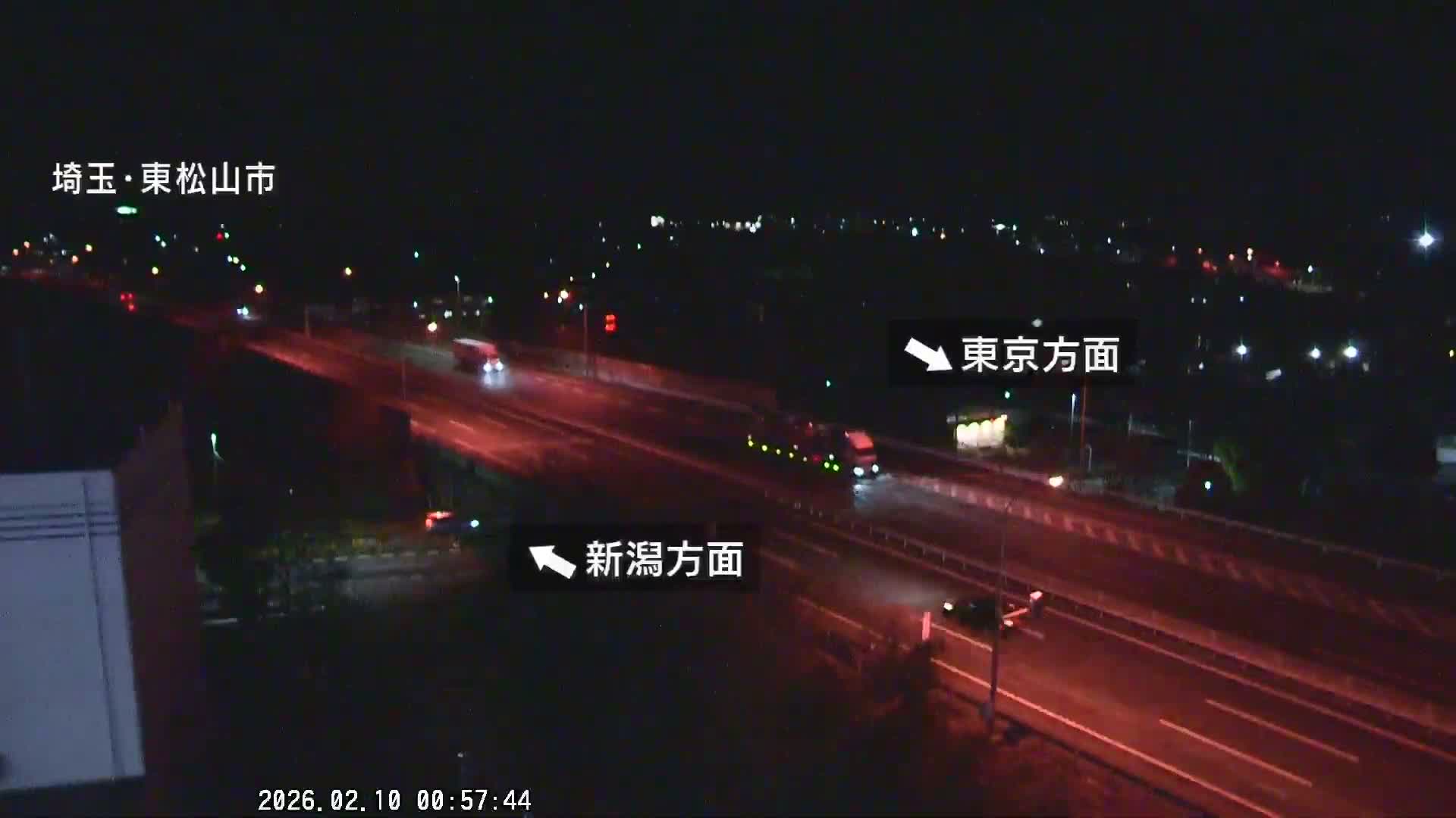 Saitama, Higashimatsuyama City & Kan-Etsu Expressway Higashimatsuyama Intersection Area ( 埼玉県東松山市・関越自動車道東松山交差点付近 )  Live Cam - Ishibashi, Higashimatsuyama Shi, Saitama, Kantō, Honshu, Japan