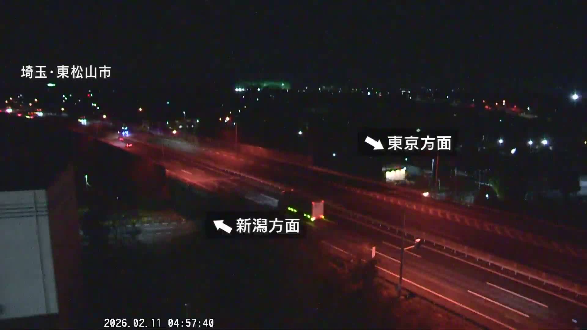 Saitama, Higashimatsuyama City & Kan-Etsu Expressway Higashimatsuyama Intersection Area ( 埼玉県東松山市・関越自動車道東松山交差点付近 )  Live Cam - Ishibashi, Higashimatsuyama Shi, Saitama, Kantō, Honshu, Japan