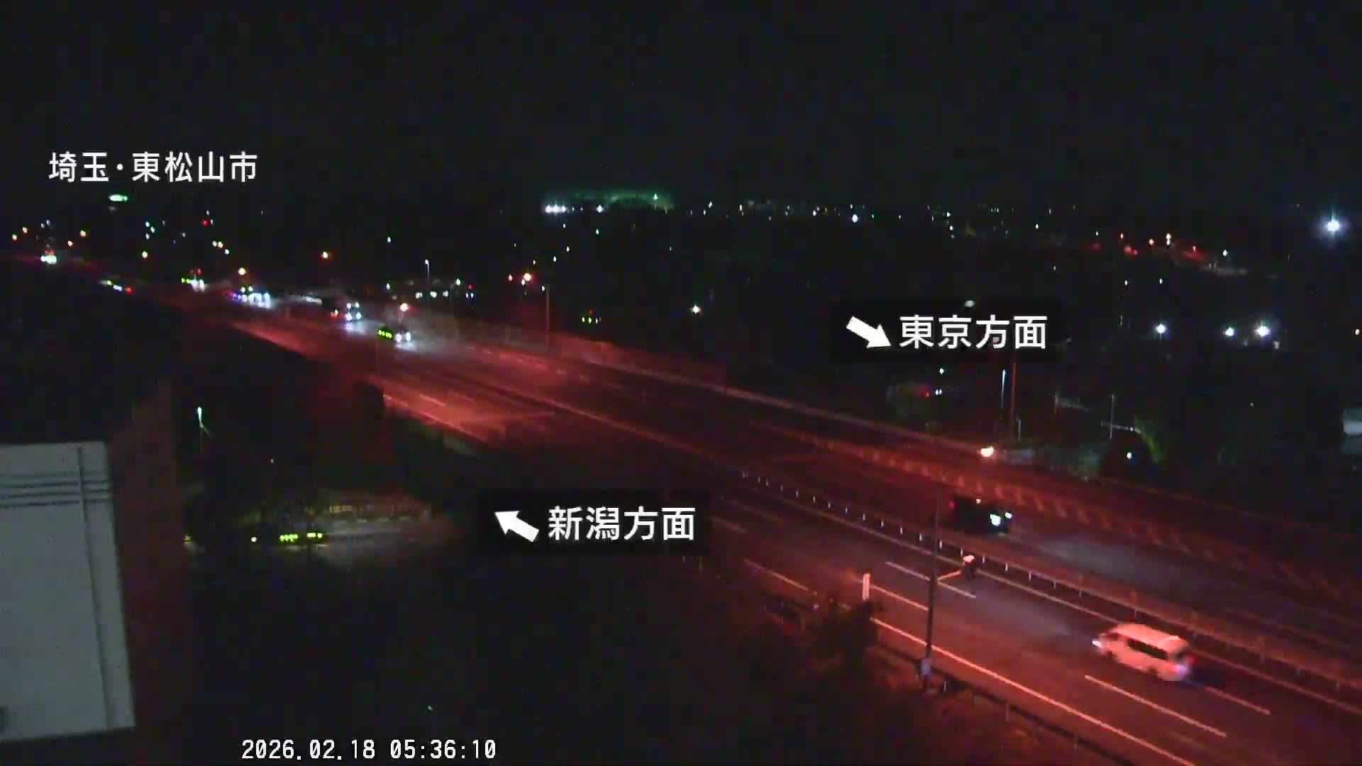 Saitama, Higashimatsuyama City & Kan-Etsu Expressway Higashimatsuyama Intersection Area ( 埼玉県東松山市・関越自動車道東松山交差点付近 )  Live Cam - Ishibashi, Higashimatsuyama Shi, Saitama, Kantō, Honshu, Japan