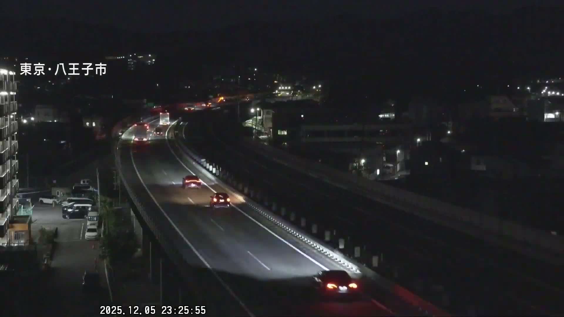 Hachioji City & Chuo Expressway ( 八王子市・中央自動車道 ) Live Cam - Kanoyamachi, Hachioji, Tokyo, Kantō, Honshu, Japan