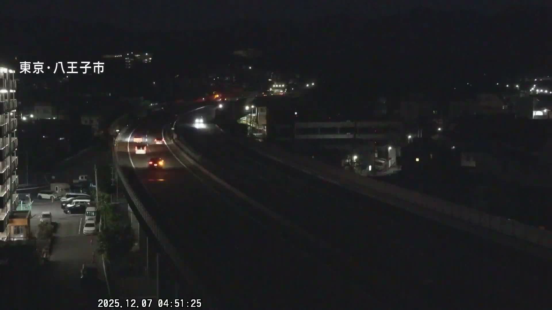 Hachioji City & Chuo Expressway ( 八王子市・中央自動車道 ) Live Cam - Kanoyamachi, Hachioji, Tokyo, Kantō, Honshu, Japan