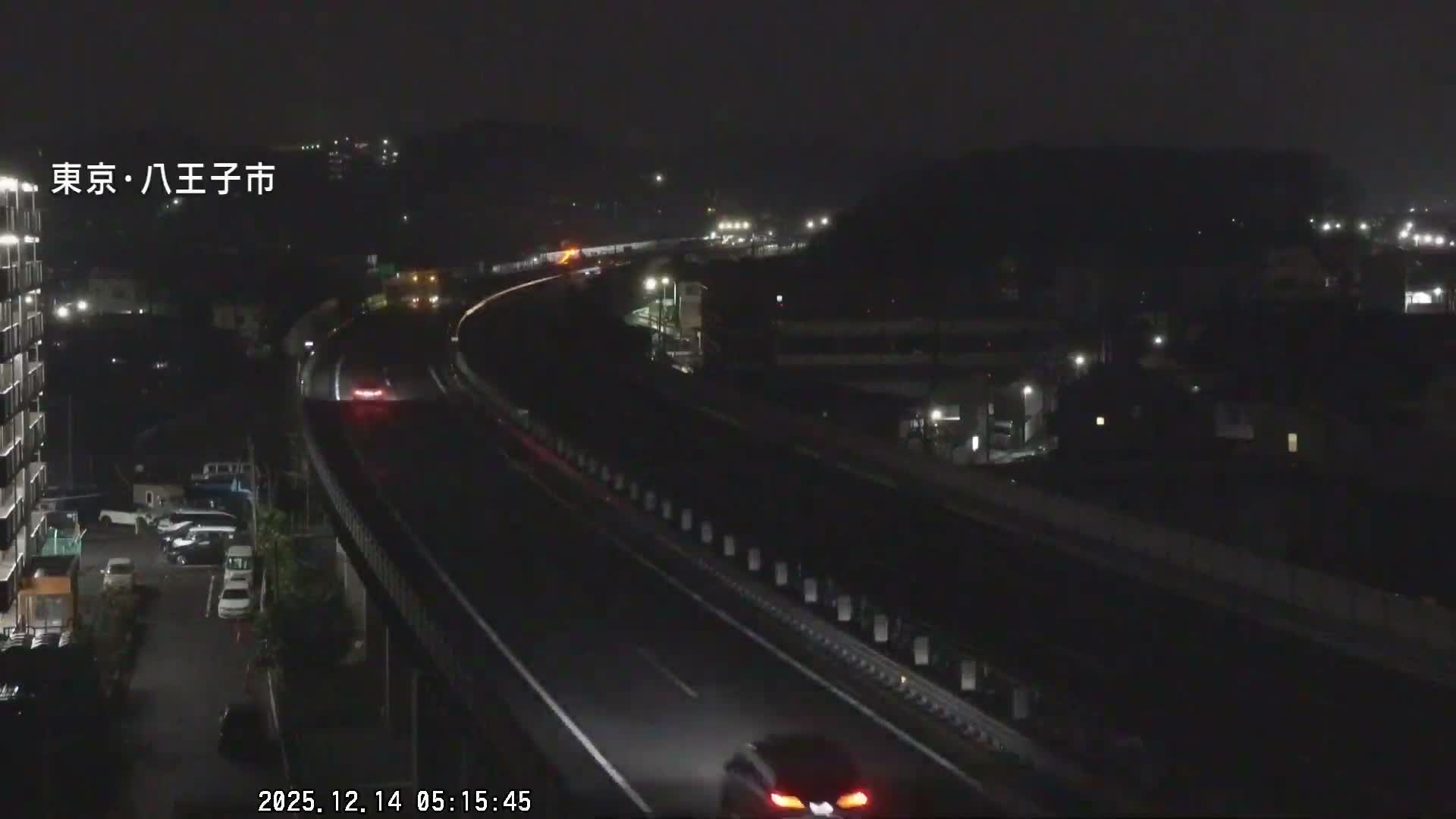Hachioji City & Chuo Expressway ( 八王子市・中央自動車道 ) Live Cam - Kanoyamachi, Hachioji, Tokyo, Kantō, Honshu, Japan