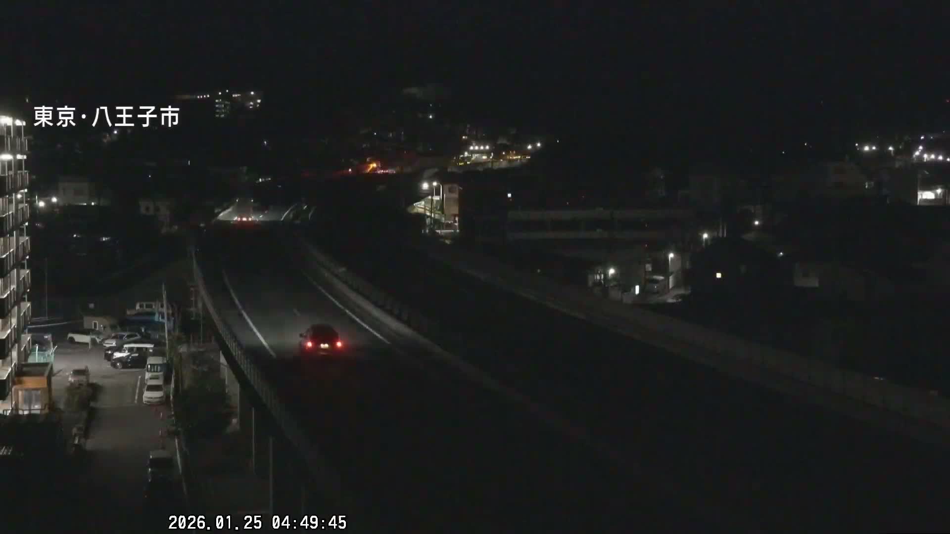Hachioji City & Chuo Expressway ( 八王子市・中央自動車道 ) Live Cam - Kanoyamachi, Hachioji, Tokyo, Kantō, Honshu, Japan
