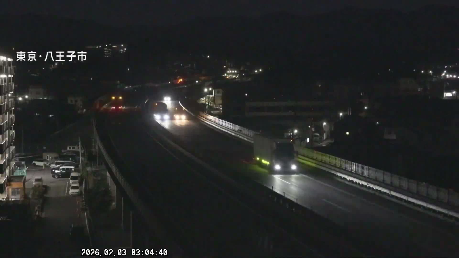 Hachioji City & Chuo Expressway ( 八王子市・中央自動車道 ) Live Cam - Kanoyamachi, Hachioji, Tokyo, Kantō, Honshu, Japan