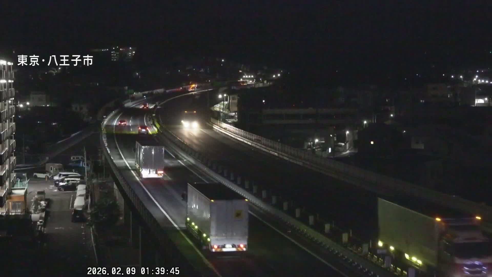 Hachioji City & Chuo Expressway ( 八王子市・中央自動車道 ) Live Cam - Kanoyamachi, Hachioji, Tokyo, Kantō, Honshu, Japan
