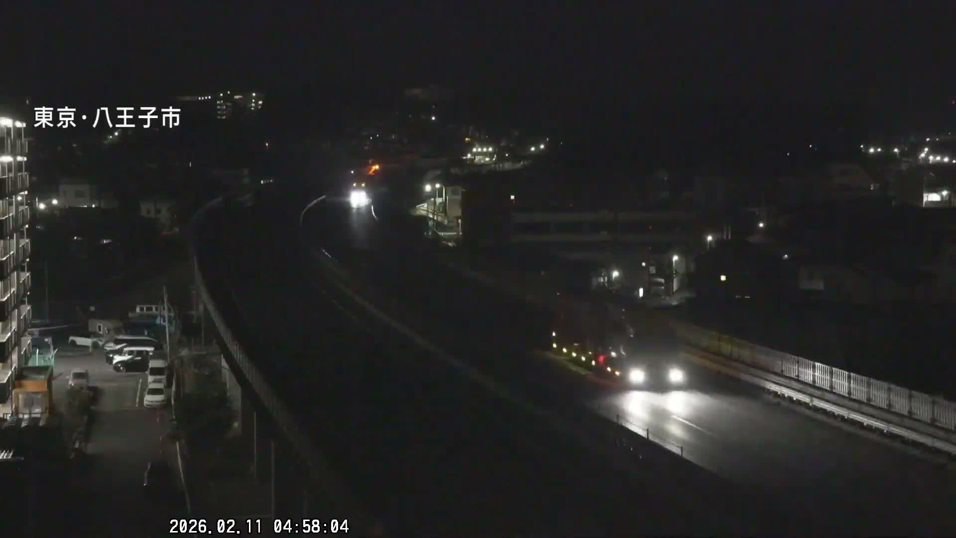 Hachioji City & Chuo Expressway ( 八王子市・中央自動車道 ) Live Cam - Kanoyamachi, Hachioji, Tokyo, Kantō, Honshu, Japan