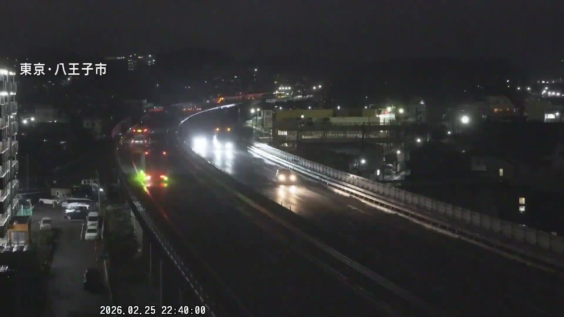 Hachioji City & Chuo Expressway ( 八王子市・中央自動車道 ) Live Cam - Kanoyamachi, Hachioji, Tokyo, Kantō, Honshu, Japan