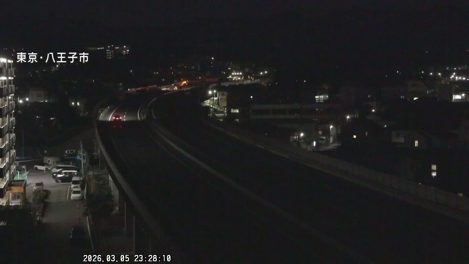 Hachioji City & Chuo Expressway ( 八王子市・中央自動車道 ) Live Cam - Kanoyamachi, Hachioji, Tokyo, Kantō, Honshu, Japan