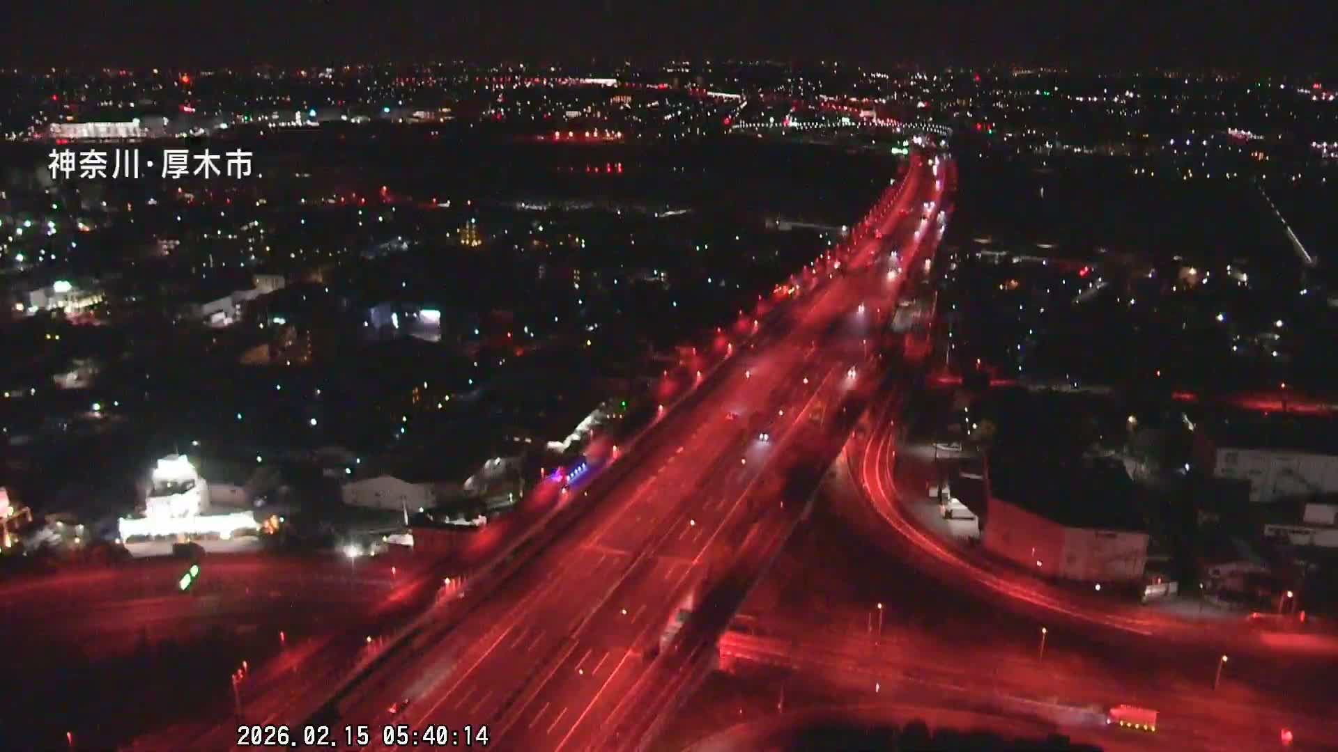 Kanagawa, Atsugi & Ebina City Skyline & Tomei Expressway Atsugi Interchange & Sagami River ( 神奈川・厚木・海老名シティスカイライン＆東名高速道路厚木IC ) Live Cam - Okata, Atsugi Shi, Kanagawa, Kantō, Honshu, Japan