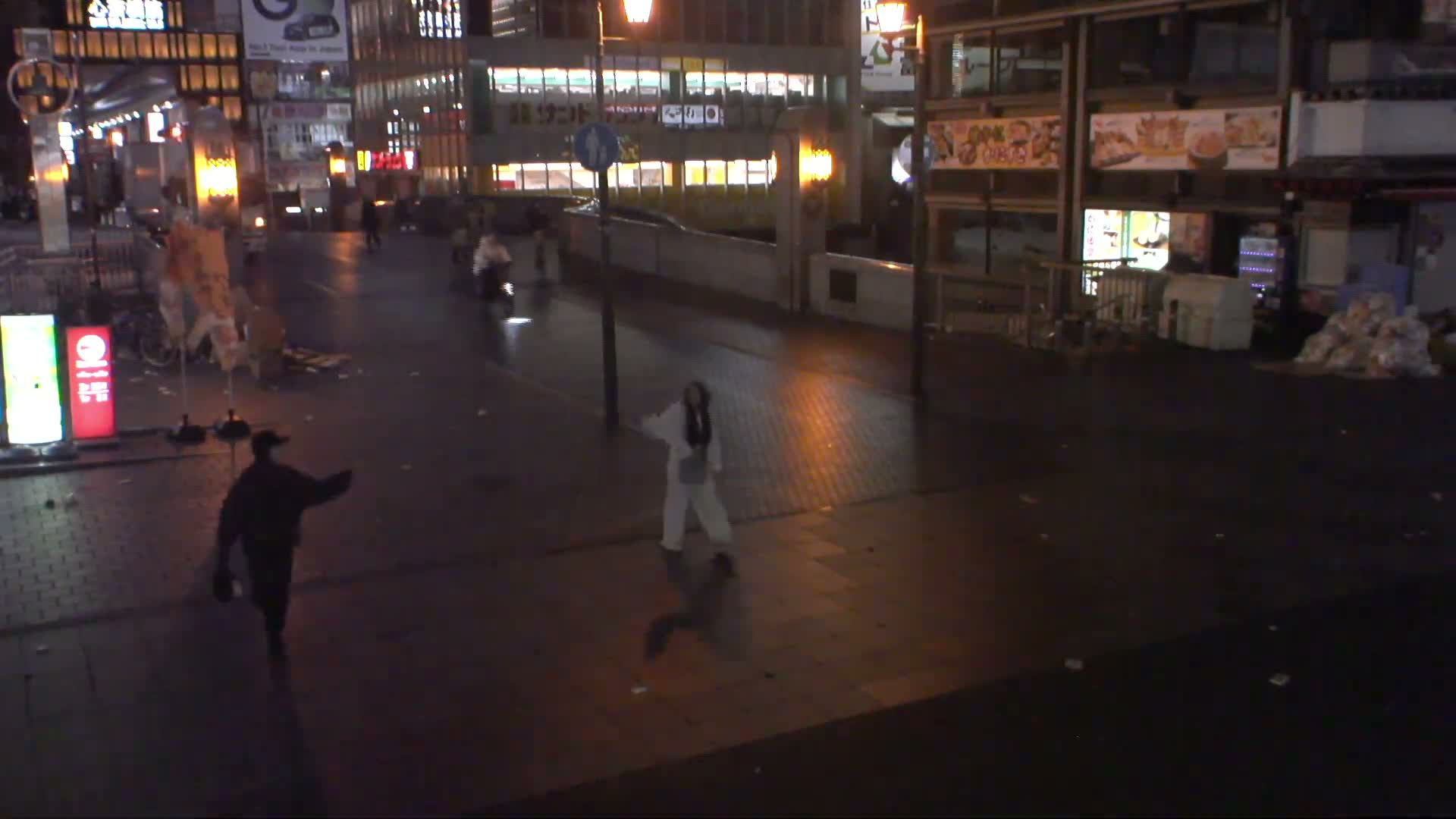 Osaka,  Dotonbori Ebisu Bridge Live Cam -  1 Chome Dotonbori, Chuo Ward ,Osaka, Kansai, Honshu, Japan