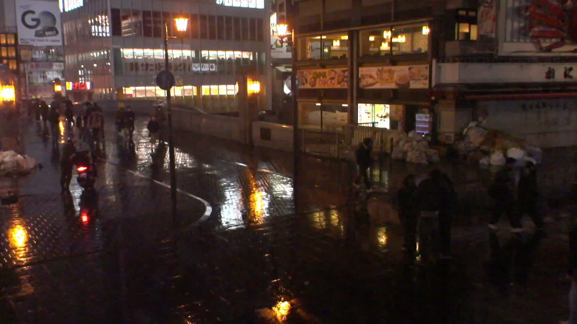 Osaka,  Dotonbori Ebisu Bridge Live Cam -  1 Chome Dotonbori, Chuo Ward ,Osaka, Kansai, Honshu, Japan
