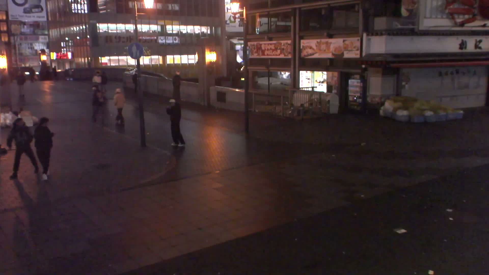Osaka,  Dotonbori Ebisu Bridge Live Cam -  1 Chome Dotonbori, Chuo Ward ,Osaka, Kansai, Honshu, Japan