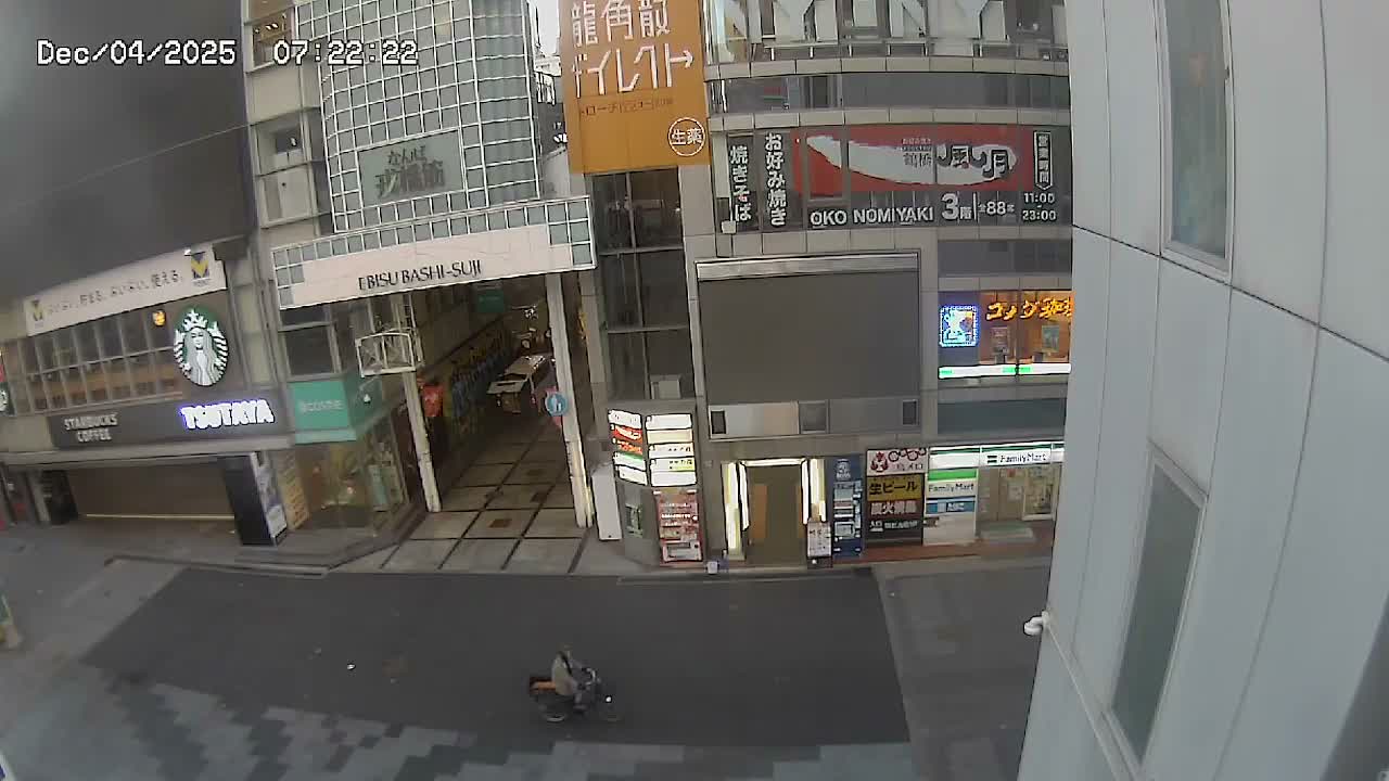 Osaka, Chuo Ward , Dotonbori, Ebisu Bashi - Suji Shopping Street Live Cam - 5-8 Chome,  Dotonbori, Chuo Ward ,Osaka, Kansai, Honshu, Japan