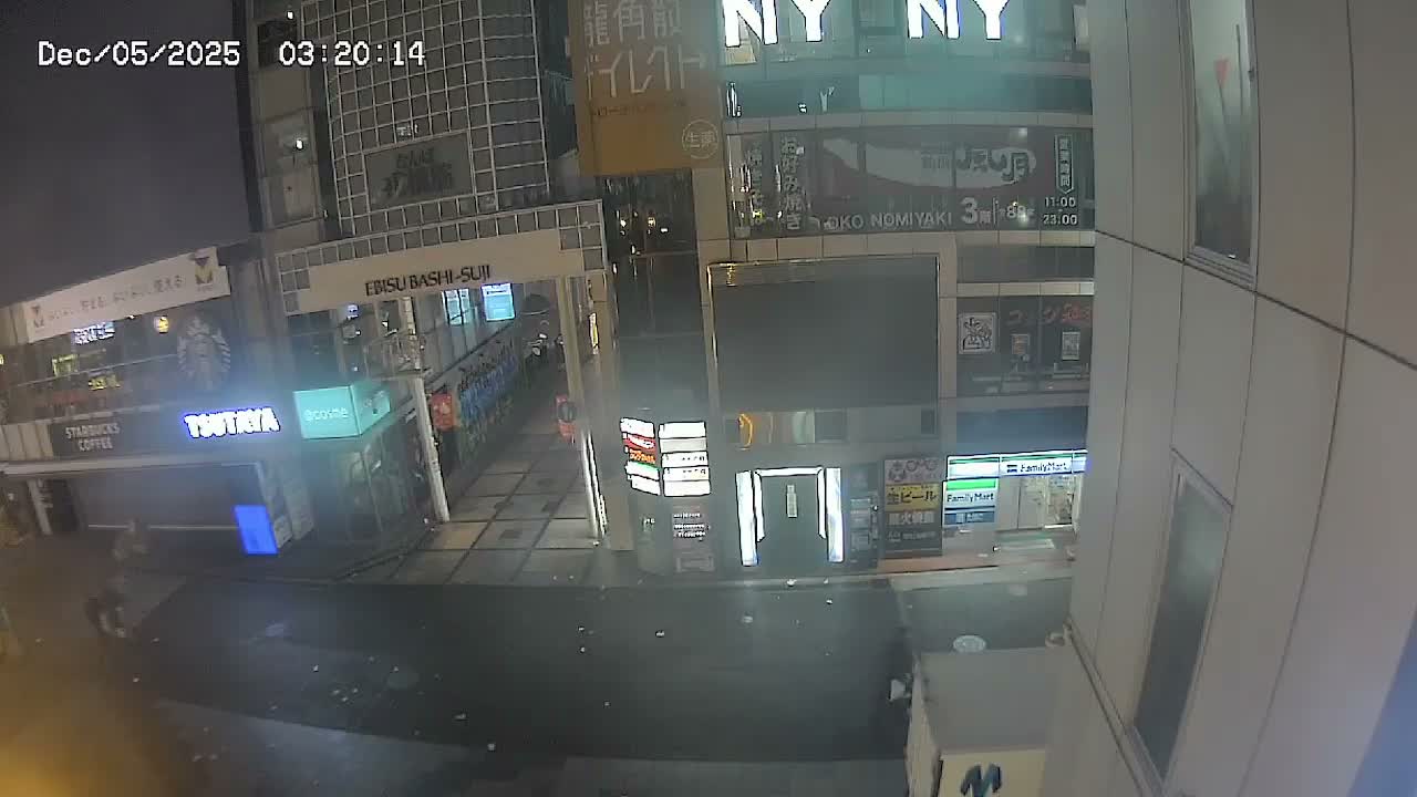 Osaka, Chuo Ward , Dotonbori, Ebisu Bashi - Suji Shopping Street Live Cam - 5-8 Chome,  Dotonbori, Chuo Ward ,Osaka, Kansai, Honshu, Japan