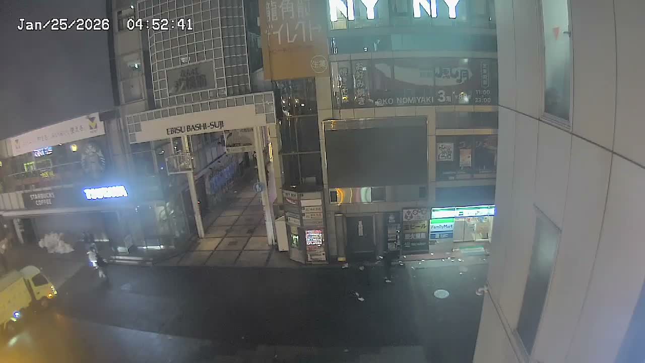 Osaka, Chuo Ward , Dotonbori, Ebisu Bashi - Suji Shopping Street Live Cam - 5-8 Chome,  Dotonbori, Chuo Ward ,Osaka, Kansai, Honshu, Japan