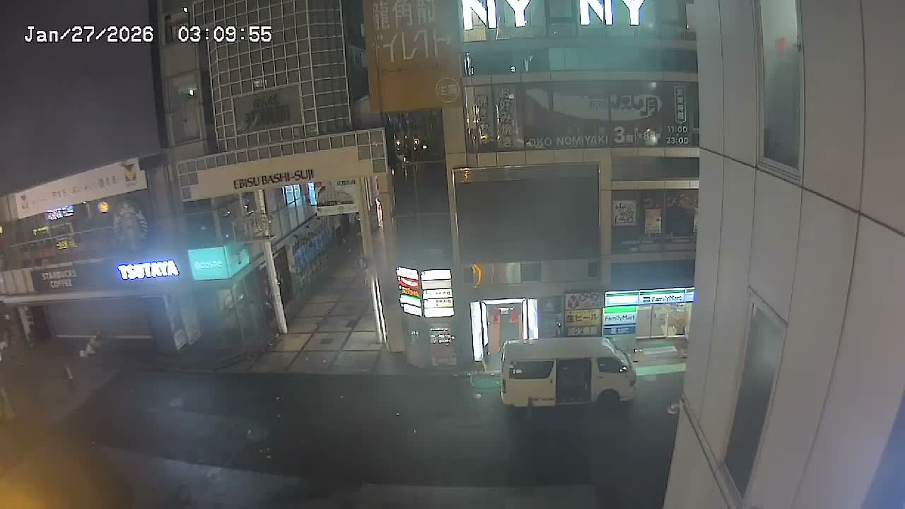 Osaka, Chuo Ward , Dotonbori, Ebisu Bashi - Suji Shopping Street Live Cam - 5-8 Chome,  Dotonbori, Chuo Ward ,Osaka, Kansai, Honshu, Japan