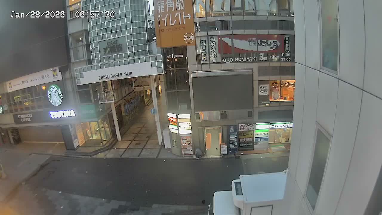 Osaka, Chuo Ward , Dotonbori, Ebisu Bashi - Suji Shopping Street Live Cam - 5-8 Chome,  Dotonbori, Chuo Ward ,Osaka, Kansai, Honshu, Japan