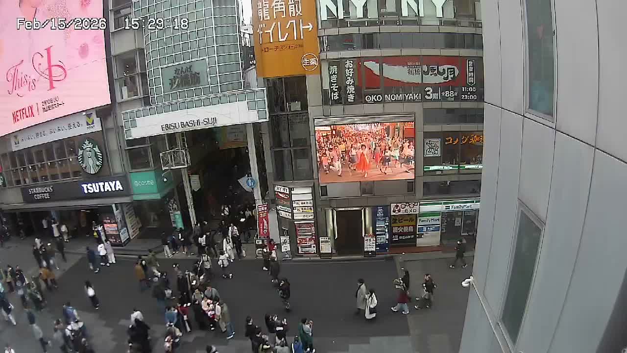 Osaka, Chuo Ward , Dotonbori, Ebisu Bashi - Suji Shopping Street Live Cam - 5-8 Chome,  Dotonbori, Chuo Ward ,Osaka, Kansai, Honshu, Japan