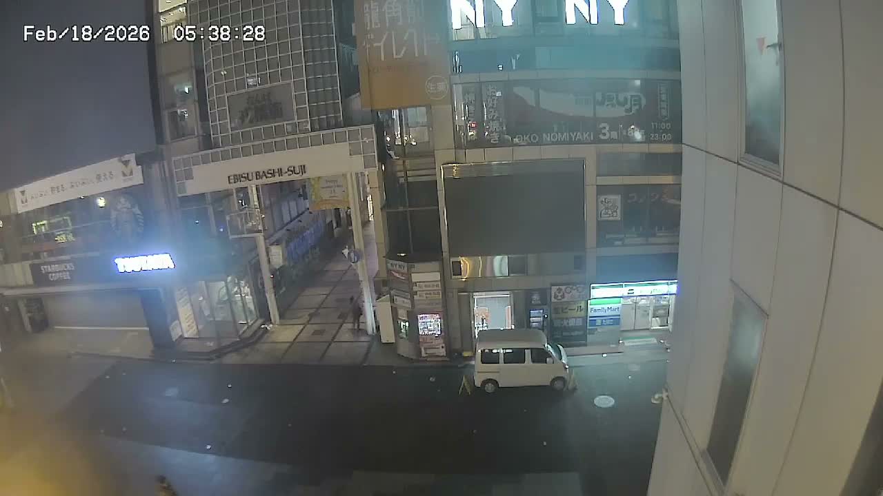 Osaka, Chuo Ward , Dotonbori, Ebisu Bashi - Suji Shopping Street Live Cam - 5-8 Chome,  Dotonbori, Chuo Ward ,Osaka, Kansai, Honshu, Japan