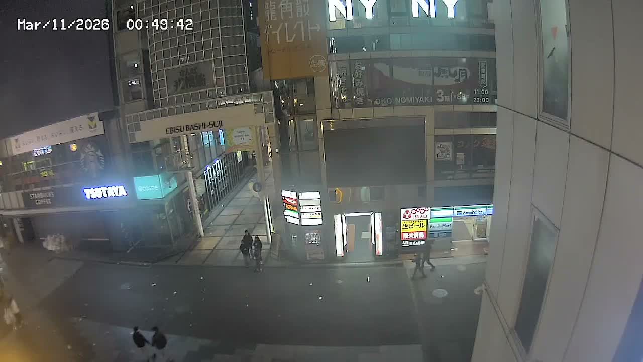 Osaka, Chuo Ward , Dotonbori, Ebisu Bashi - Suji Shopping Street Live Cam - 5-8 Chome,  Dotonbori, Chuo Ward ,Osaka, Kansai, Honshu, Japan